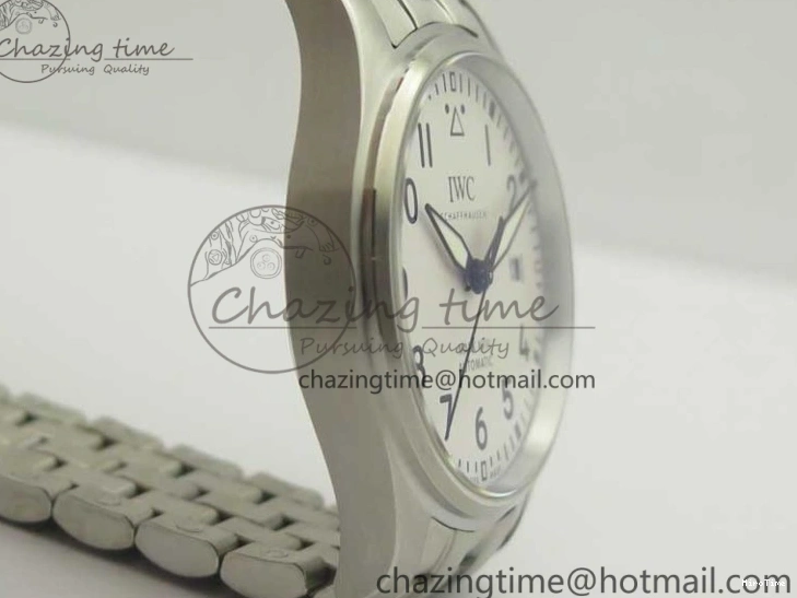 MIROTIME 0210 ZeroBulk Mark XVIII IW327002 MKS 1:1 Best Edition White Dial On SS Bracelet MIYOTA 9015 V 7209